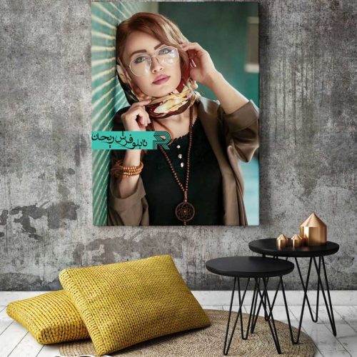 چاپ عکس روی مخمل وپارچه | چاپ عکس شخصی روی مخمل | تبدیل عکس به پارچخ