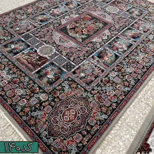 فرش ماشینی ۷۰۰ شانه تراکم ۲۵۵۰ | فرش ماشینی | فرش ماشینی ۸ رنگ | فرش کاشان