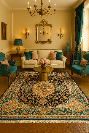 فرش تبریز ، قم و کاشان