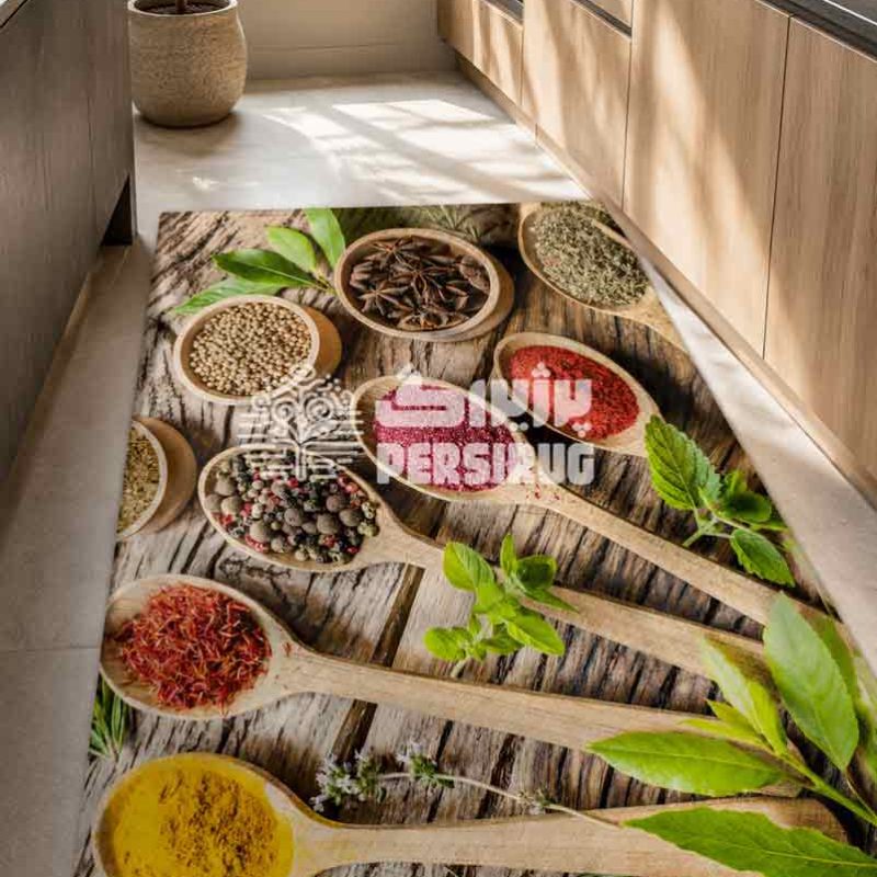 فرش آشپزخانه شیک و قابل شستشو