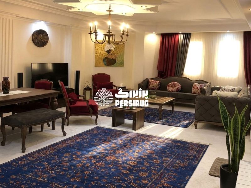 فرش ماشینی پشم طبیعی کد 0004