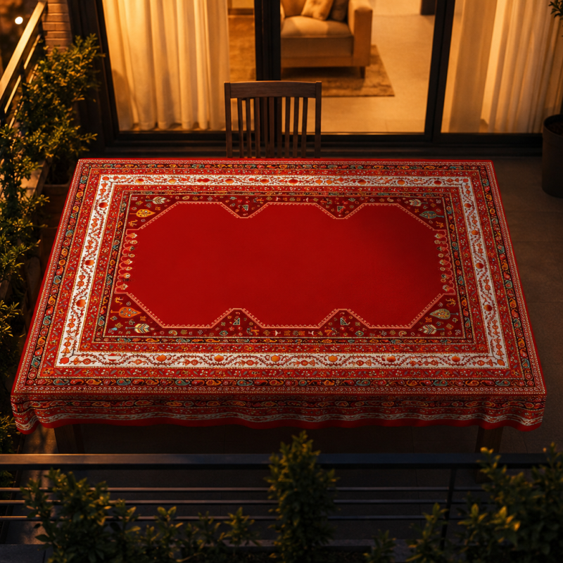 رومیزی طرح دریاچه سرخ ٫ یاد آور اتفاقات تلخ و شیرین مناسب افراد خاص.