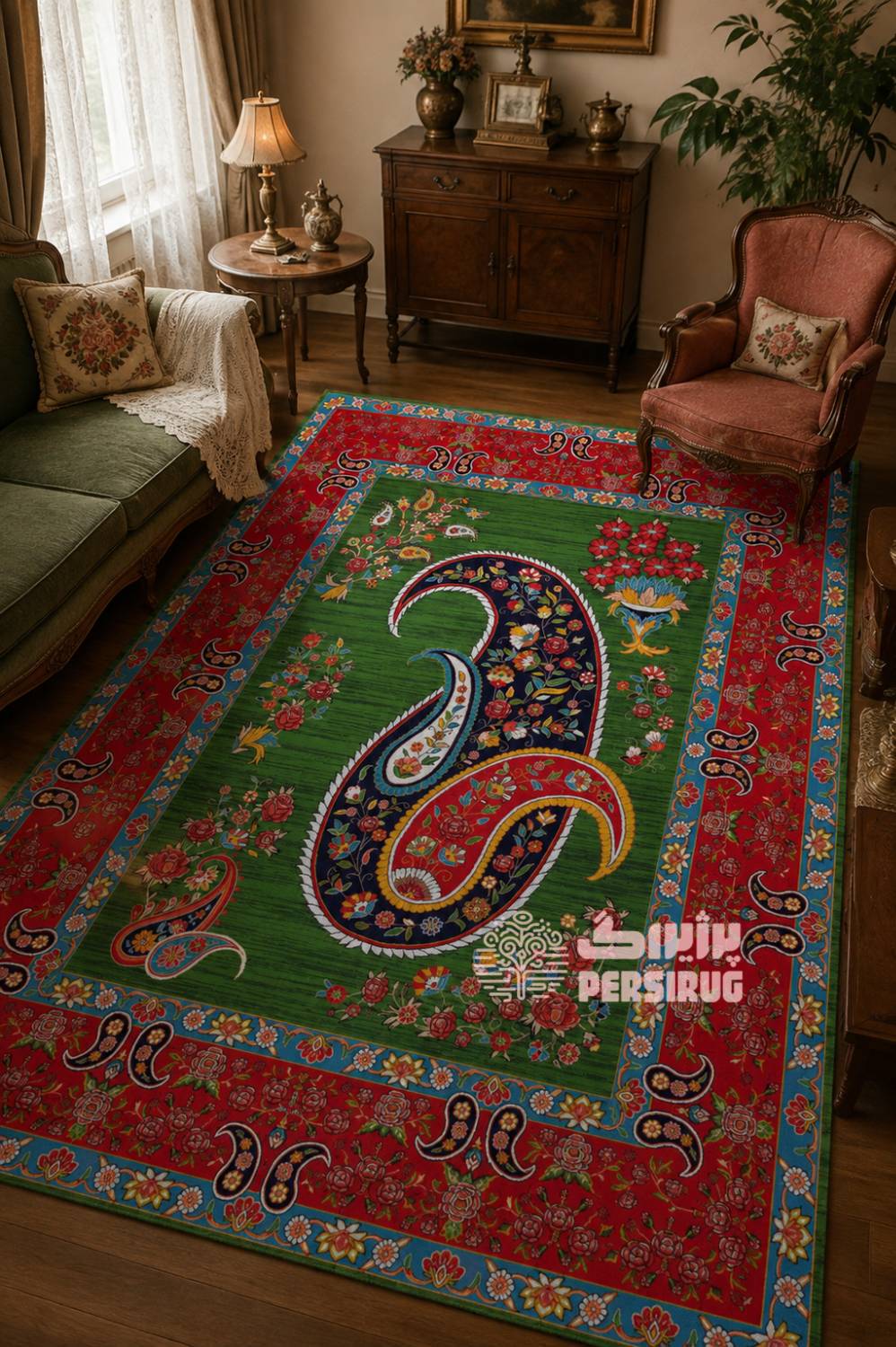 فرشینه بتهگل سرخ