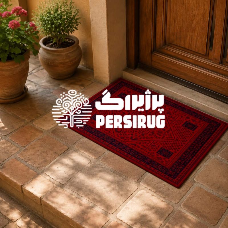 ر طرح (Le Rubis Royal) با ترکیب رنگ قرمز لاکی و سرمهای به خانه شما حس گرما و اصالت میبخشد