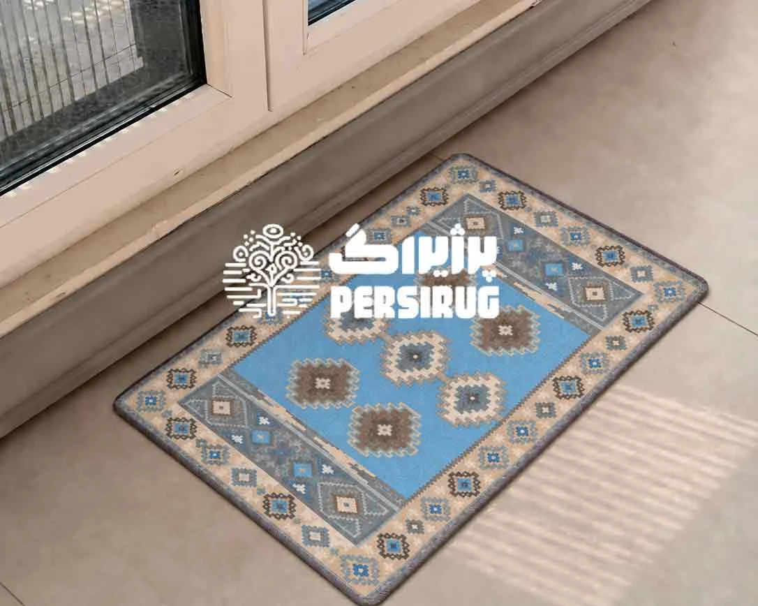 پادری زیره چرمی آبی کویری