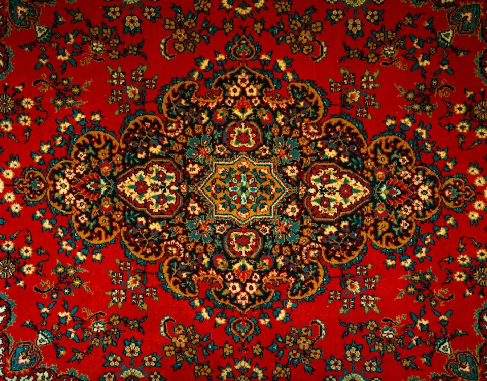 فرش تاریخی با نقش سنتی برای مقاله تاریخچه فرش ایران