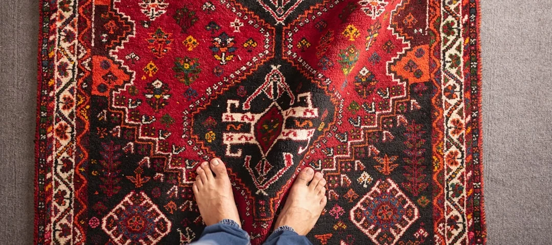 فرش در خانه برای راهنمای شستوشو و لکهبری ایمن